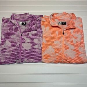 RBX PERFORMANCE USA Bundle Women's Floral Fitness Blouses Size L